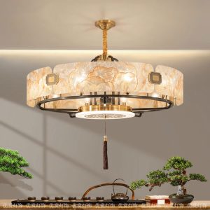 Song Style Full Copper Chandelier